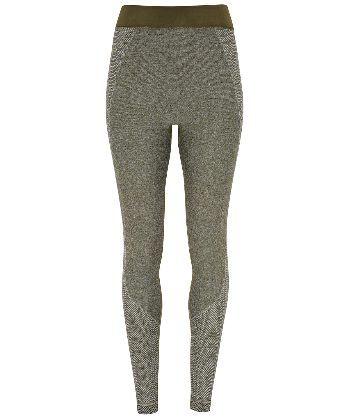 Women's TriDri® seamless 3D fit" multi-sport sculpt leggings" - Olive