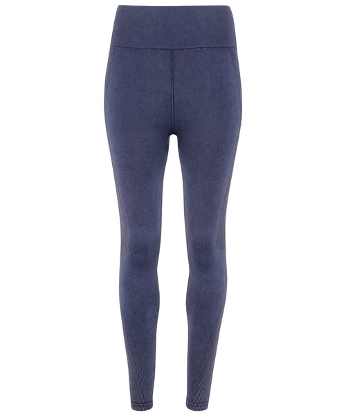 Women's TriDri® seamless 3D fit" multi-sport denim look leggings"