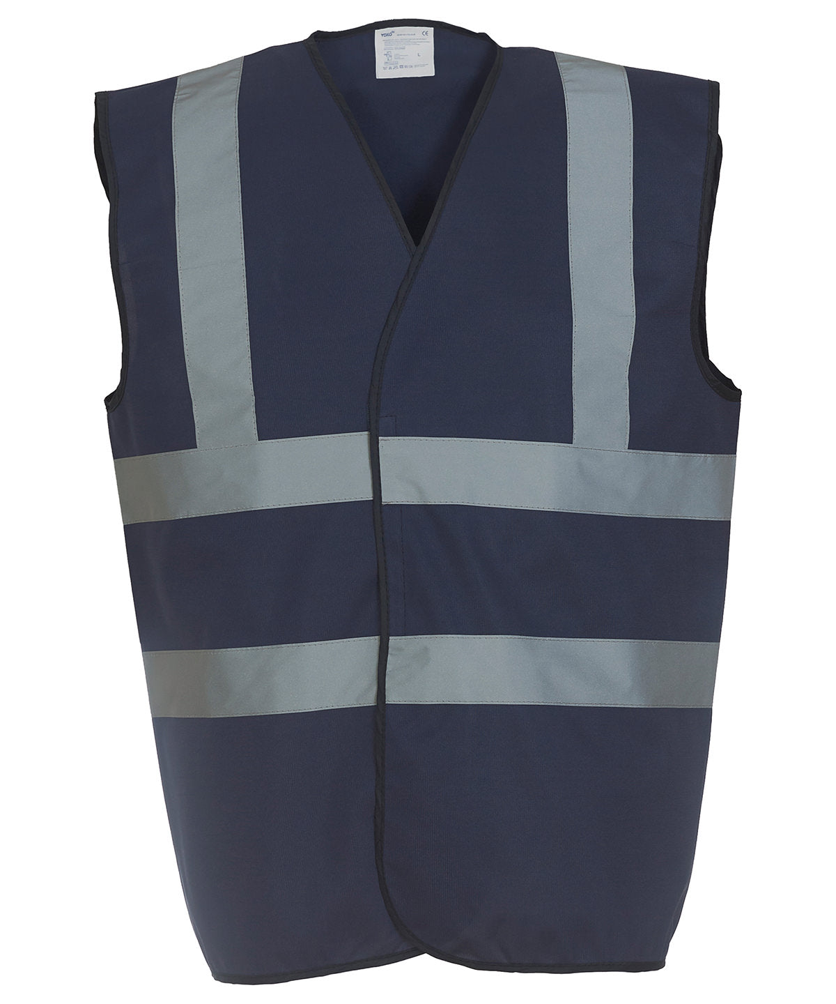 Hi-vis 2-band-and-braces waistcoat (HVW100) - Navy
