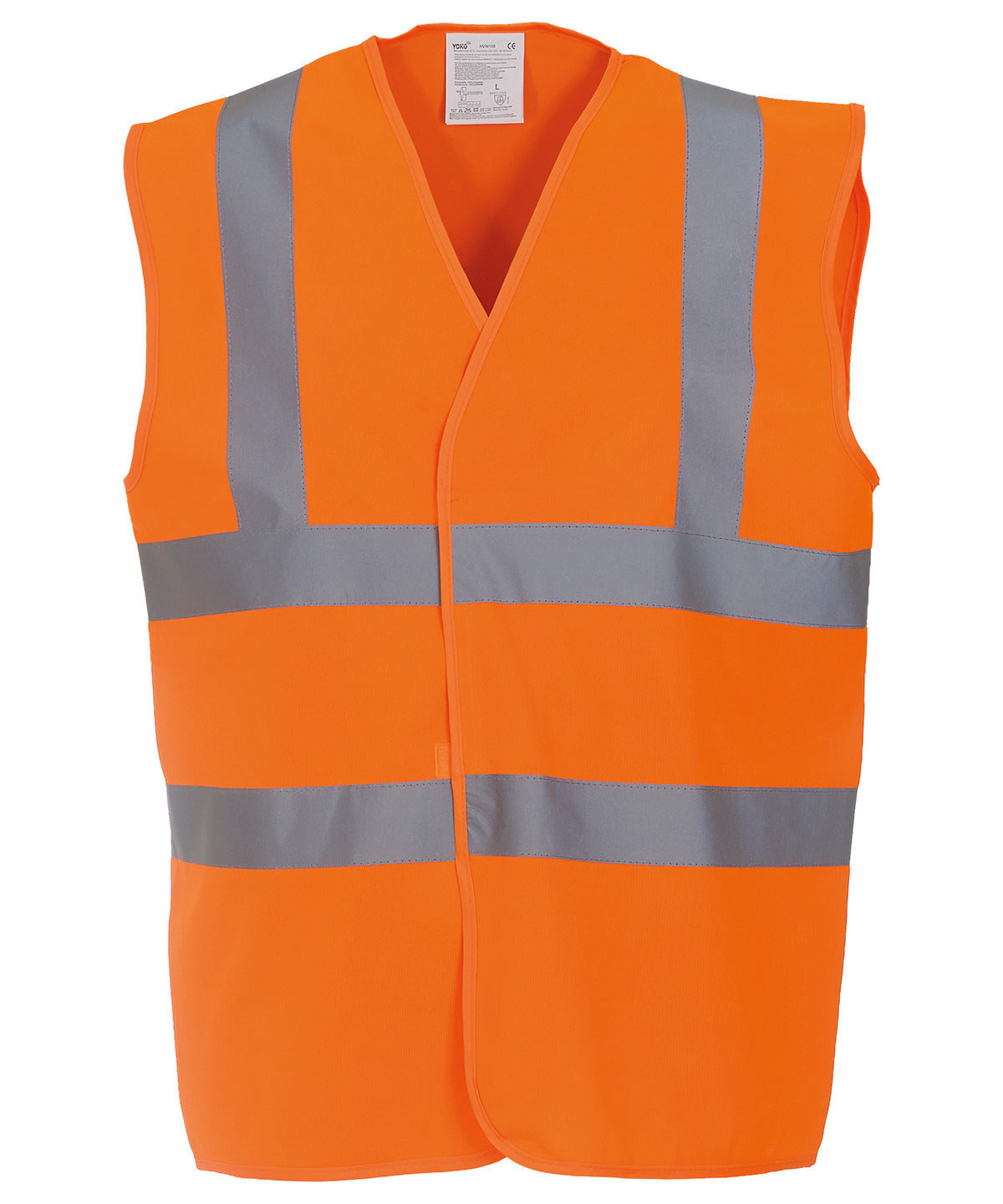 Hi-vis 2-band-and-braces waistcoat (HVW100) - Orange