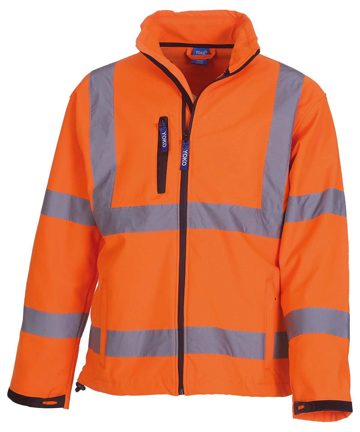 Hi-vis softshell jacket (HVK09) - Orange