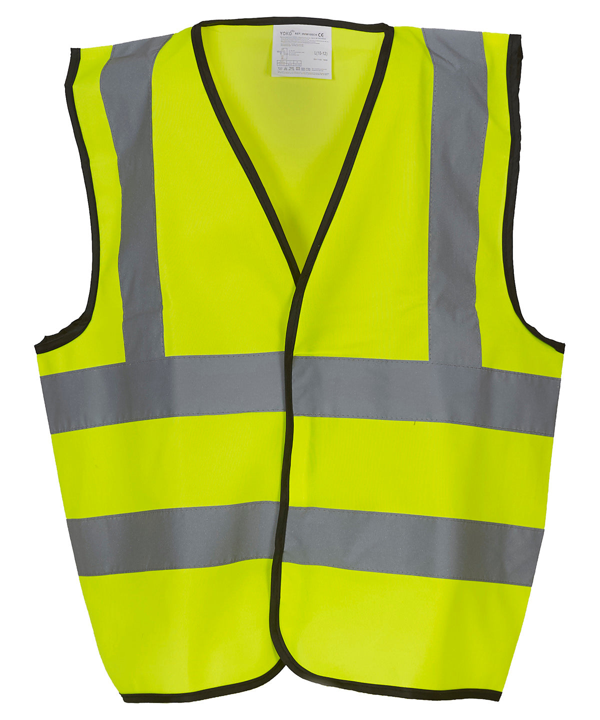Kids hi-vis 2 b&b waistcoat (HVW100CH) - Yellow