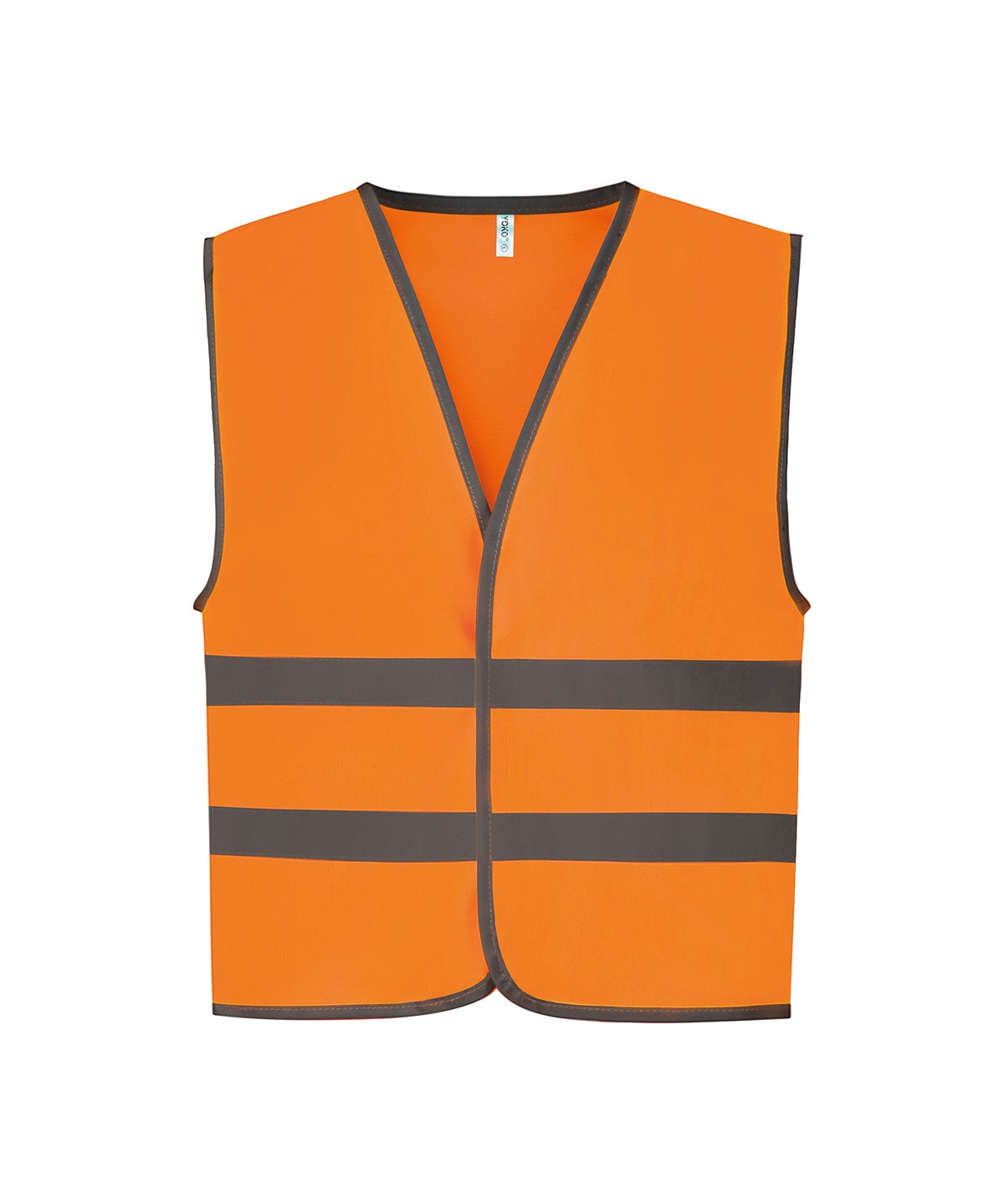 Hi-vis reflective border kids waistcoat (HVW102CH) - Orange