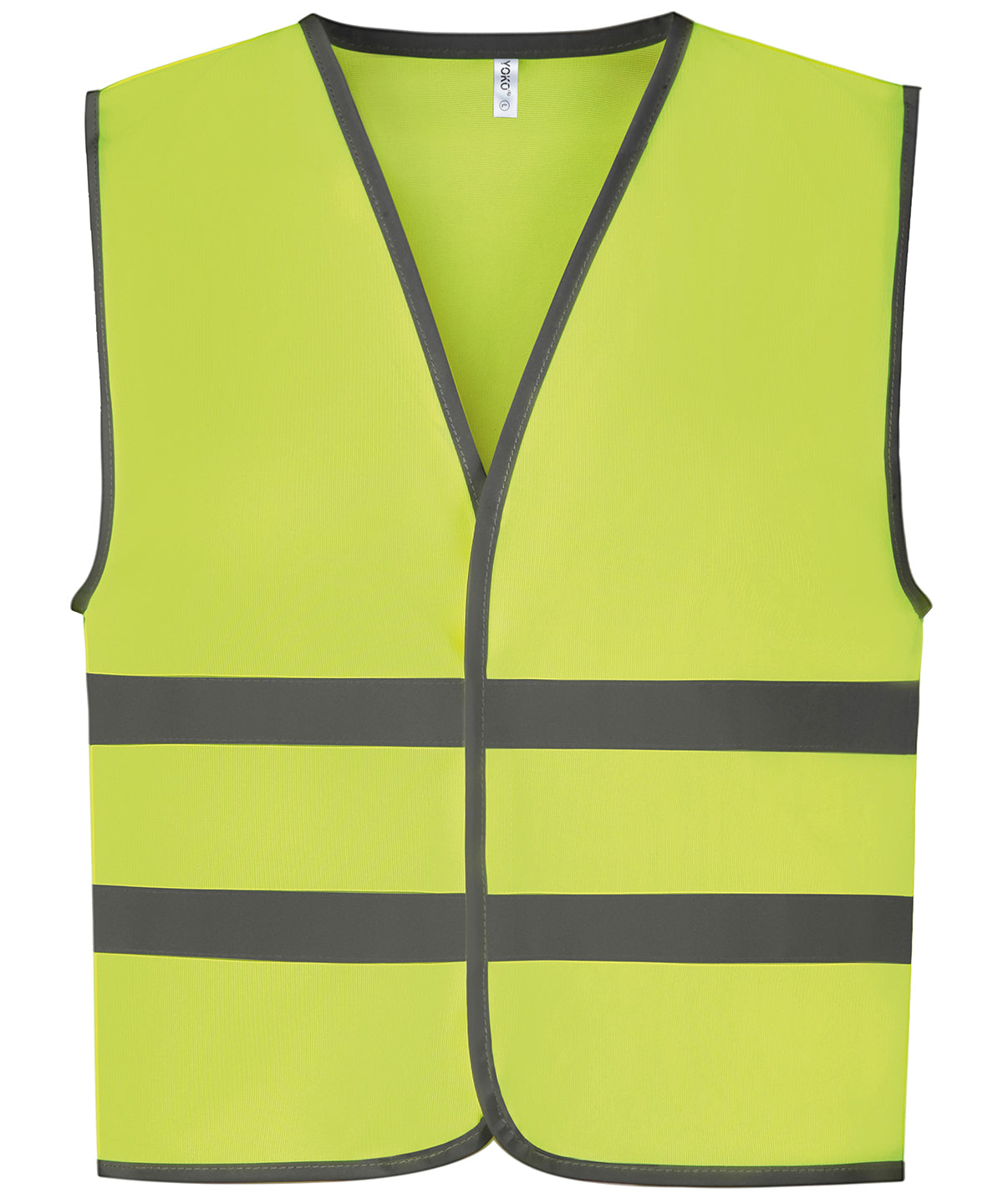 Hi-vis reflective border kids waistcoat (HVW102CH) - Yellow