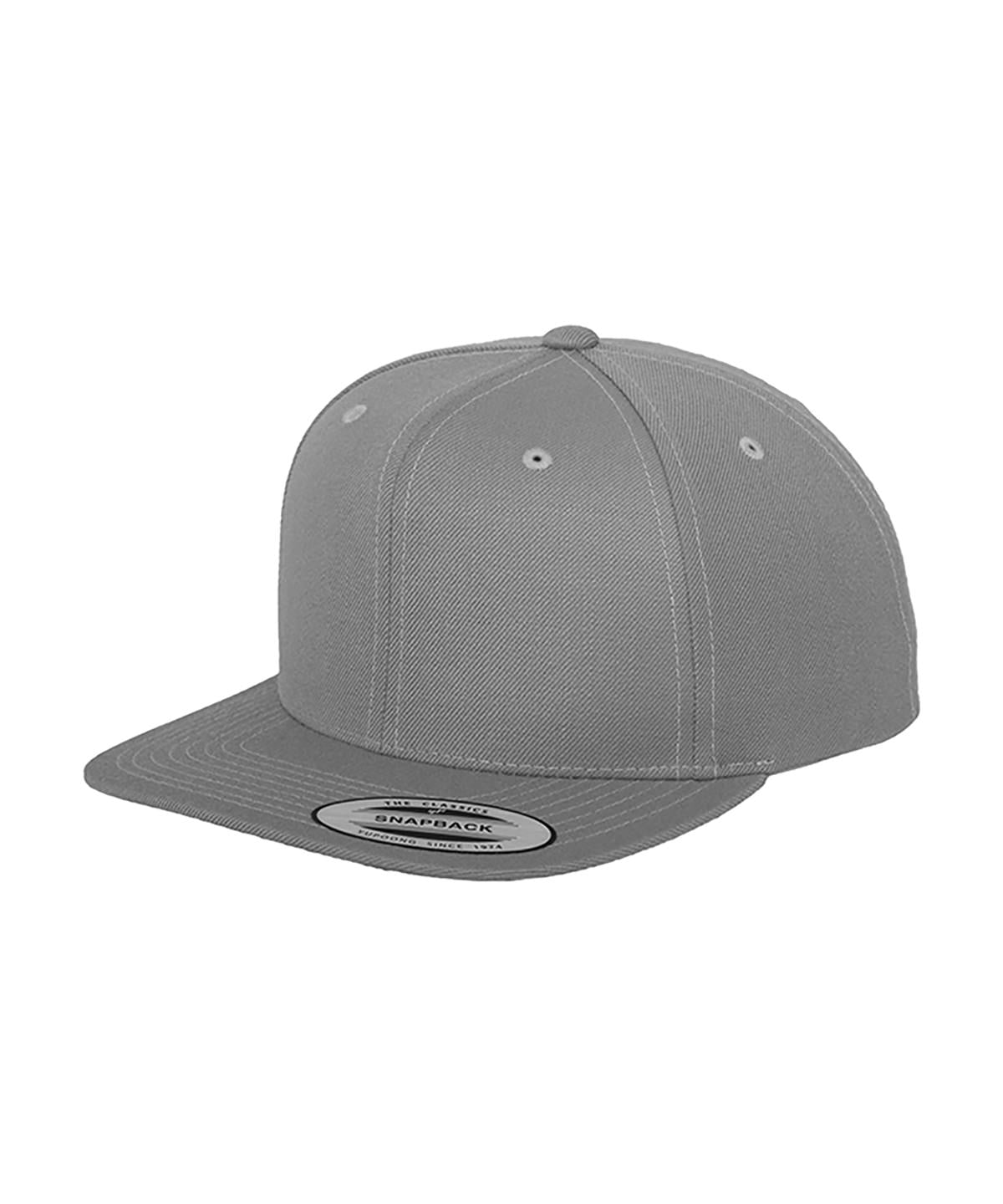 The classic snapback (6089M) - Heather Grey