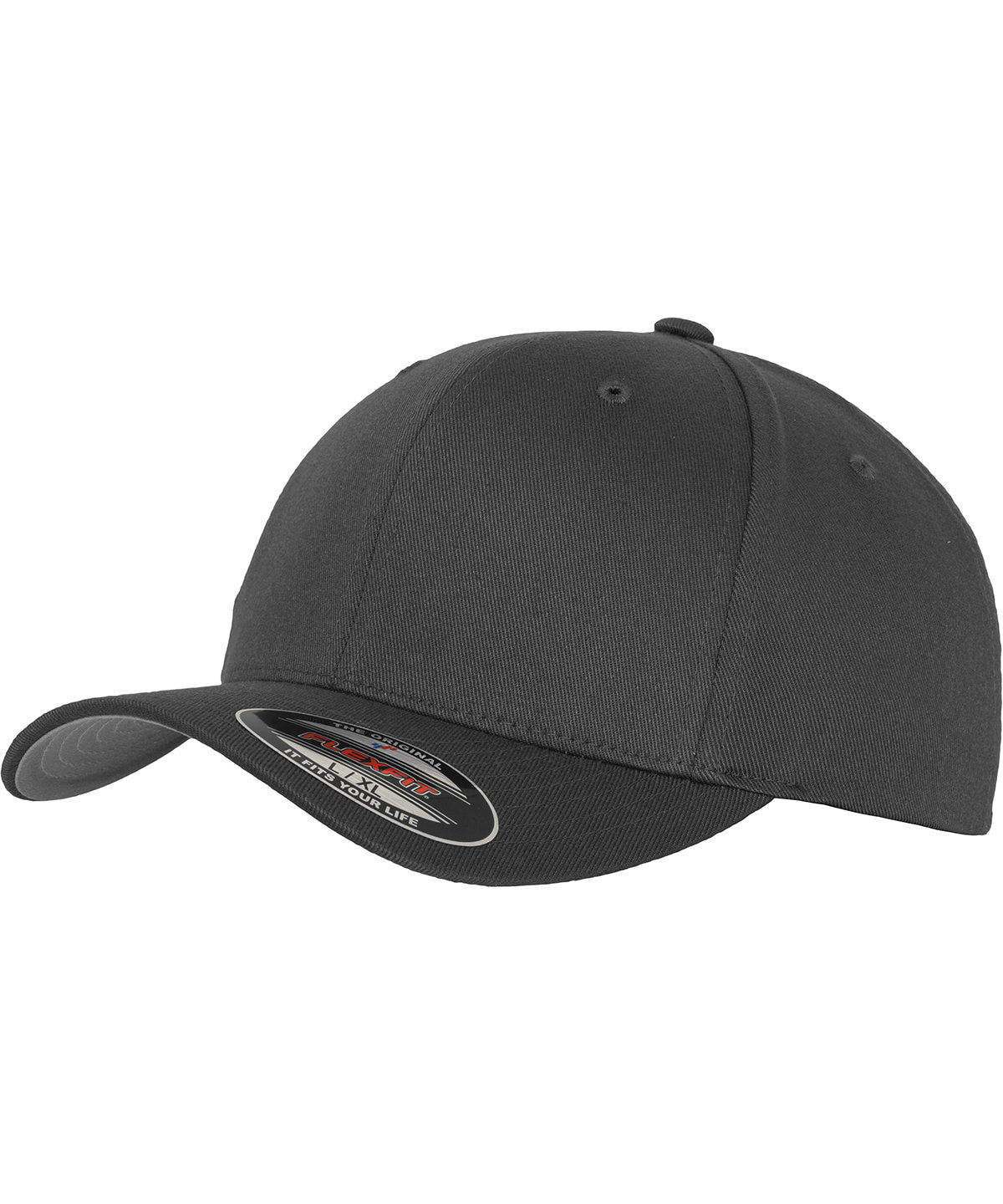 Flexfit fitted baseball cap (6277) - Dark Grey