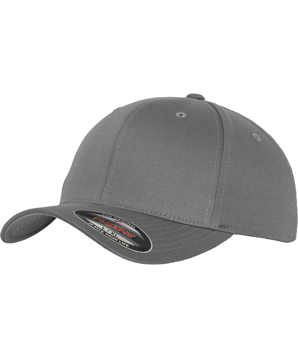 Flexfit fitted baseball cap (6277) - Grey