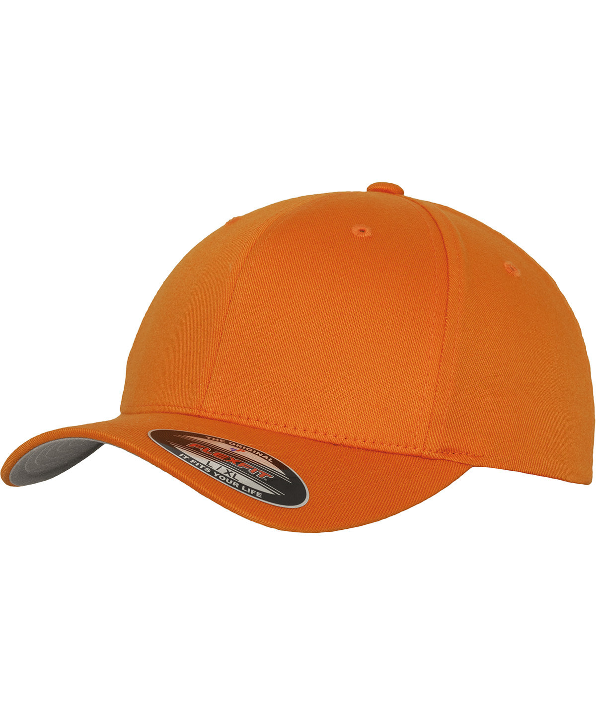 Flexfit fitted baseball cap (6277) - Orange