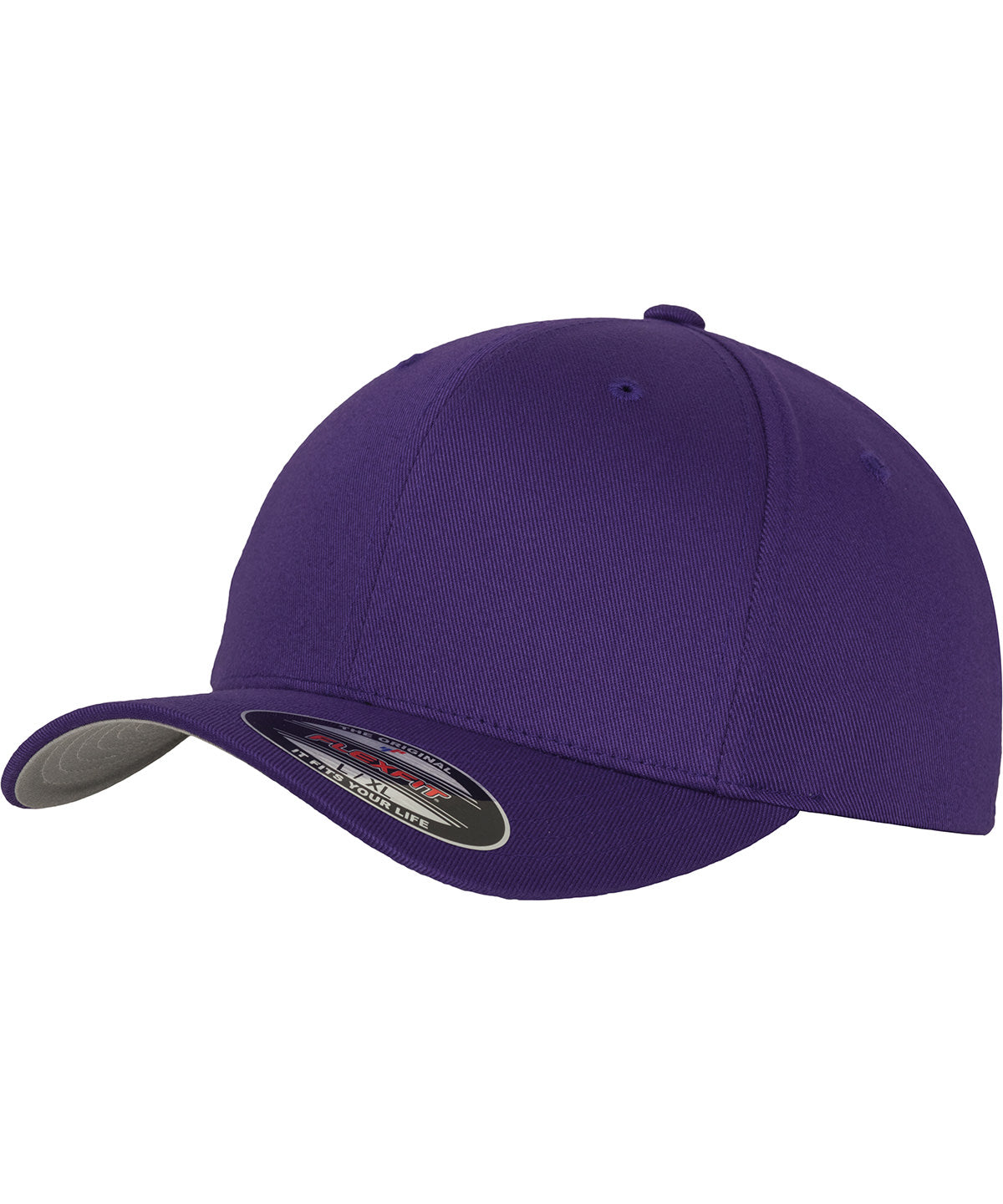 Flexfit fitted baseball cap (6277) - Purple