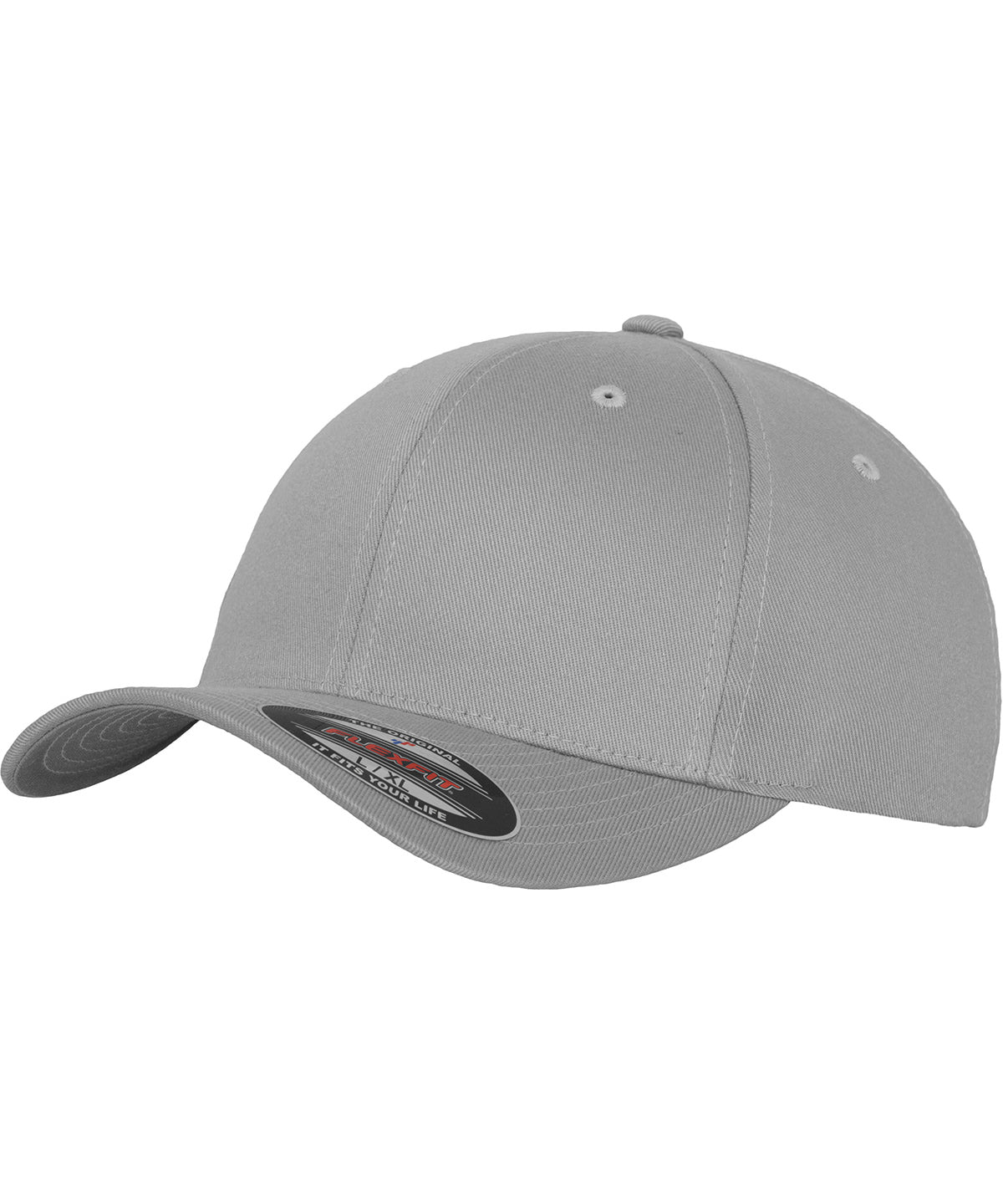 Flexfit fitted baseball cap (6277) - Silver