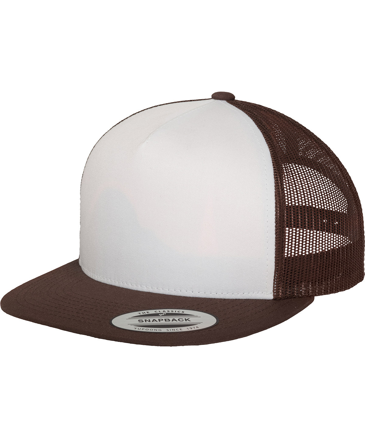 Classic trucker (6006W) - Brown/White/Brown