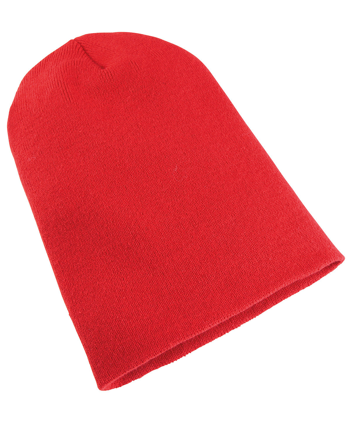 Heavyweight long beanie (1501KC) - Red