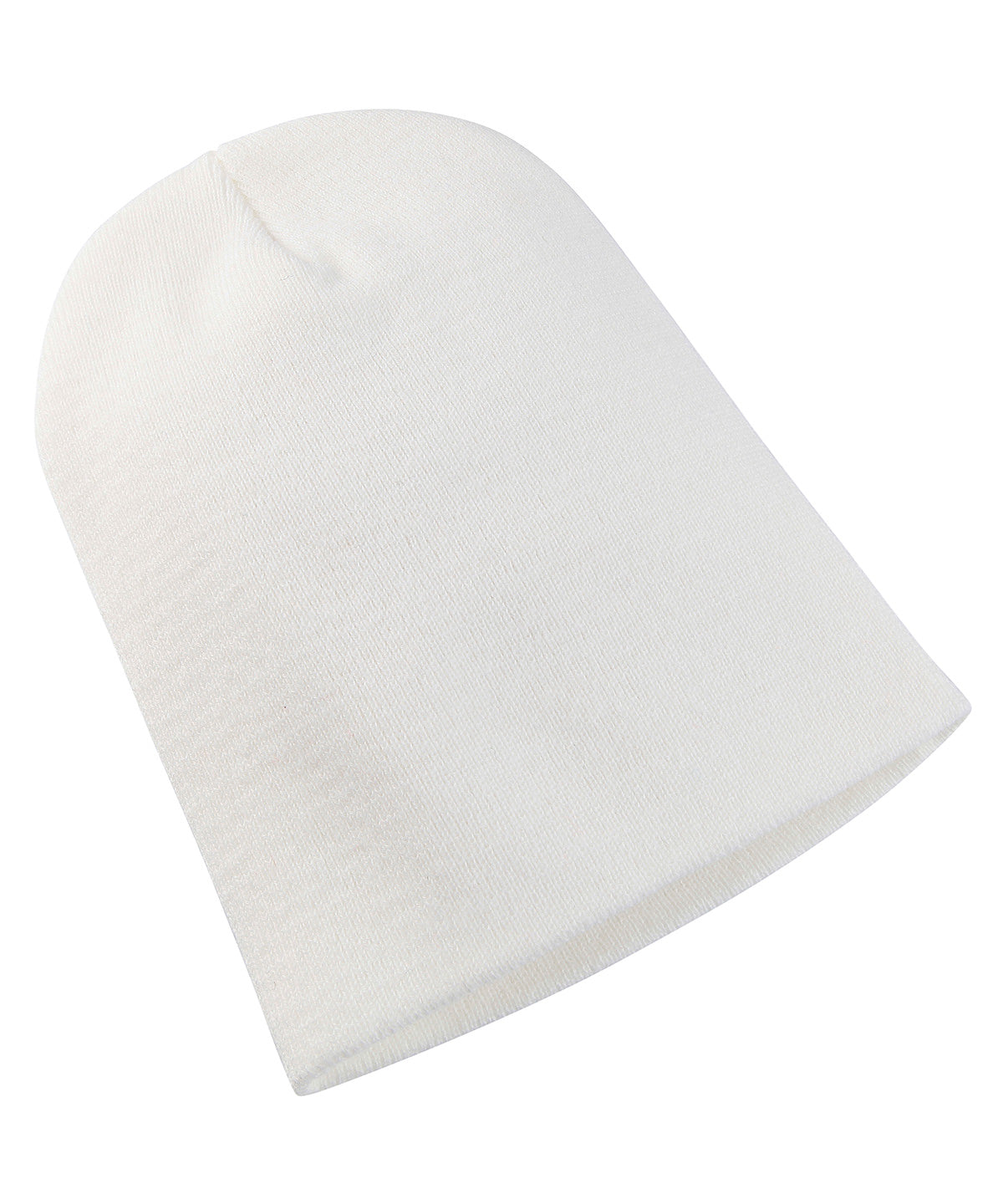 Heavyweight long beanie (1501KC) - White
