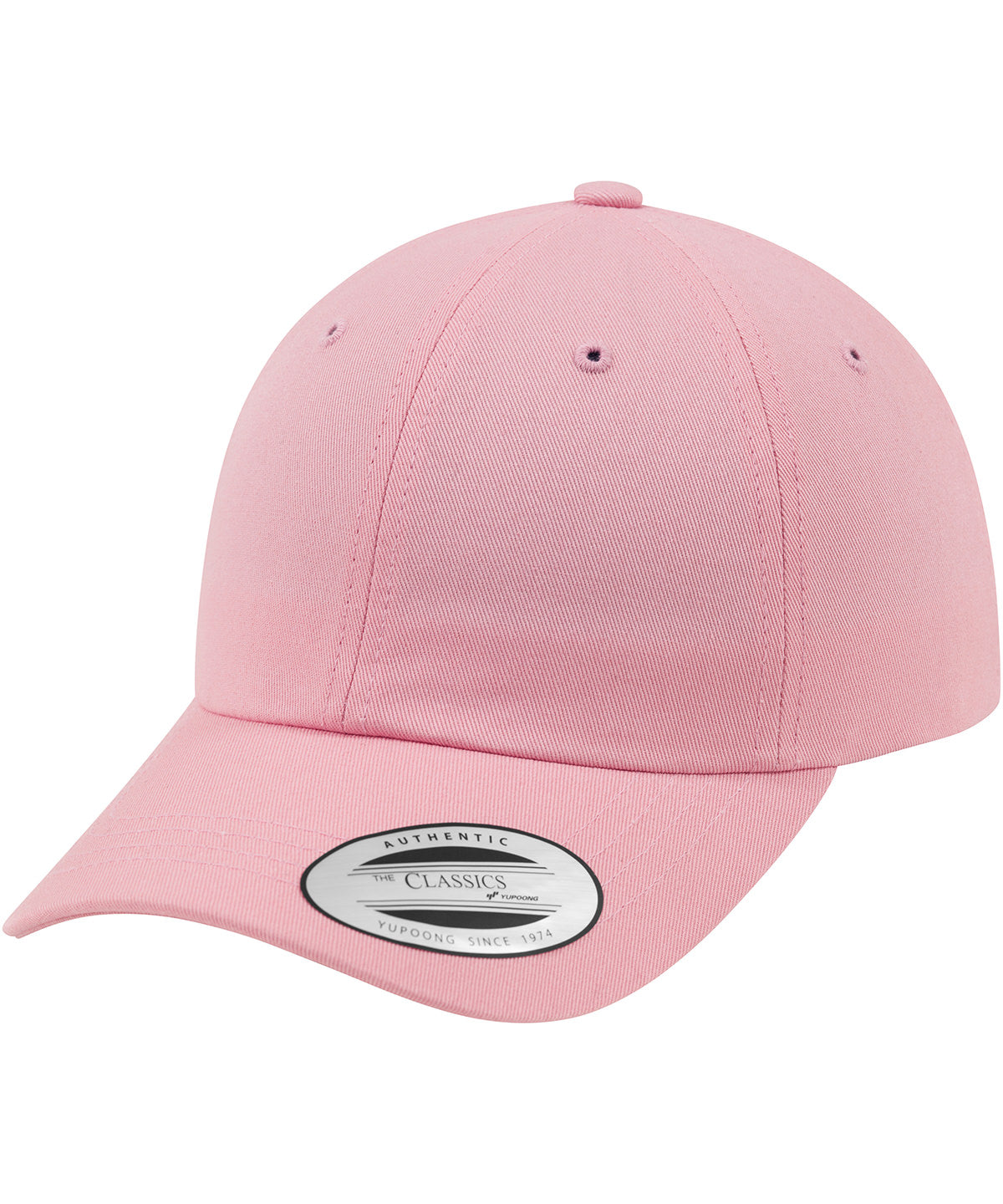Dad hat baseball strap back (6245CM) - Pink