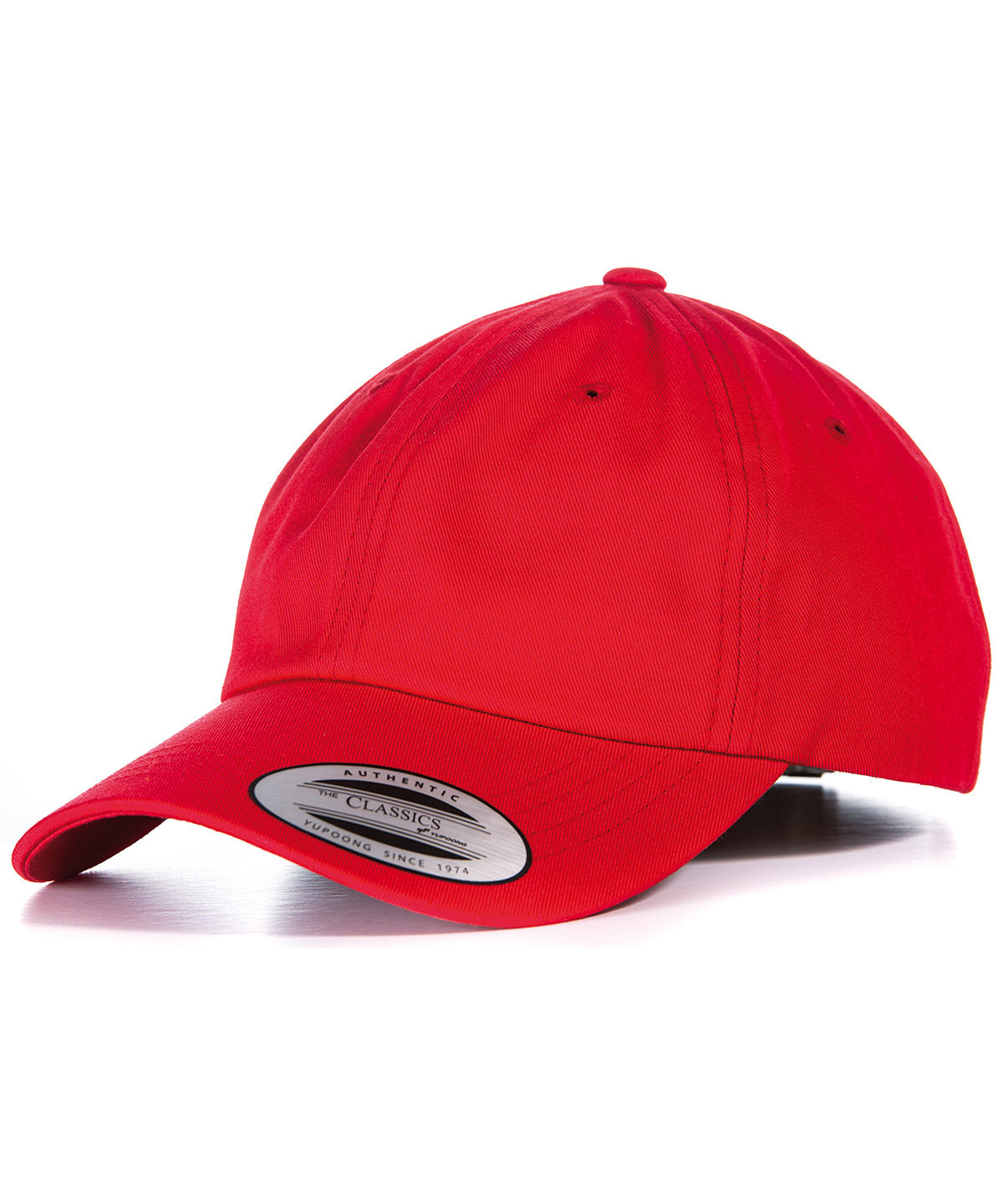 Dad hat baseball strap back (6245CM) - Red