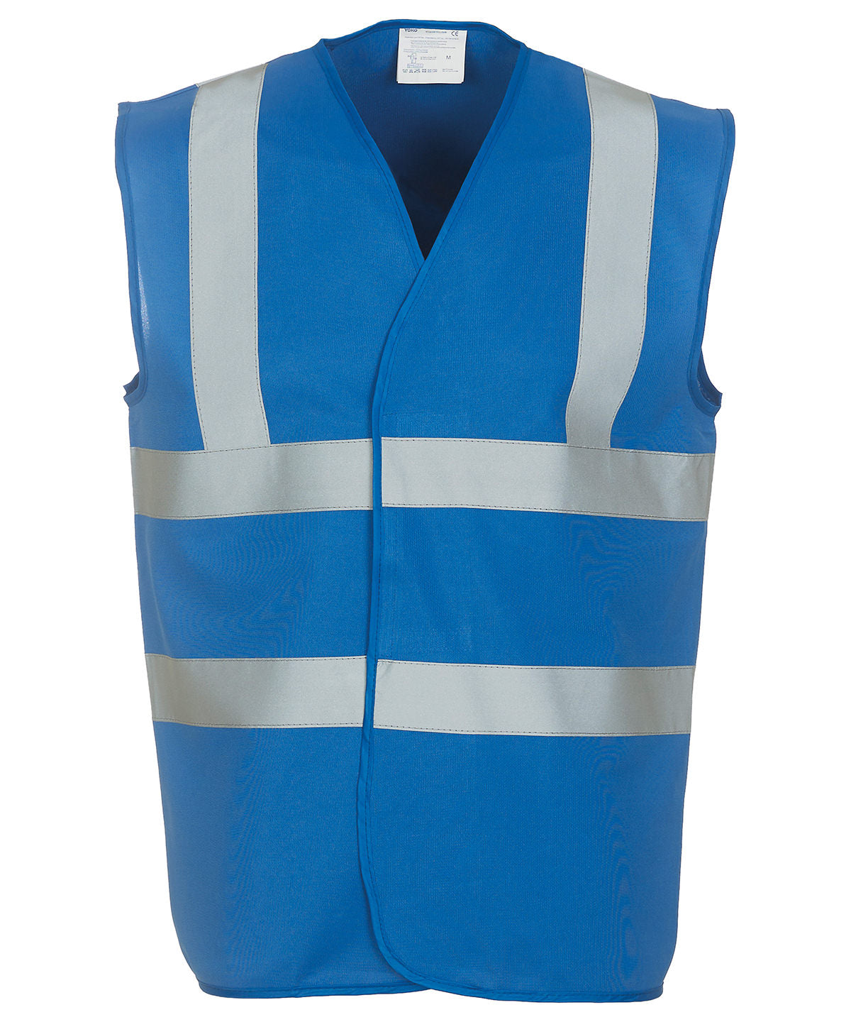 Hi-vis 2-band-and-braces waistcoat (HVW100) - Royal Blue