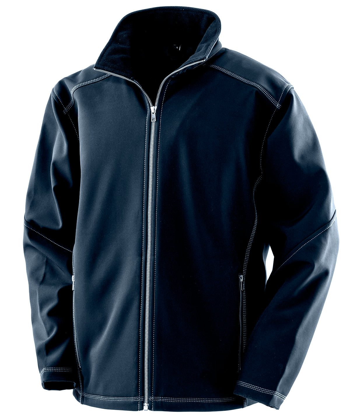 Treble stitch softshell  - Navy