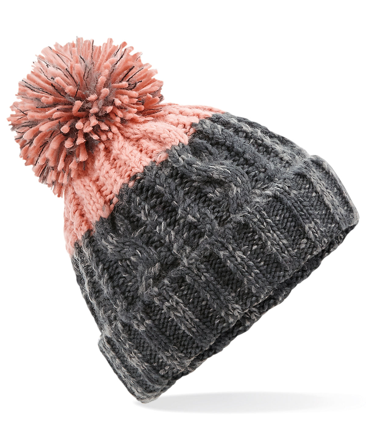 Apres beanie - Graphite Grey/Blush