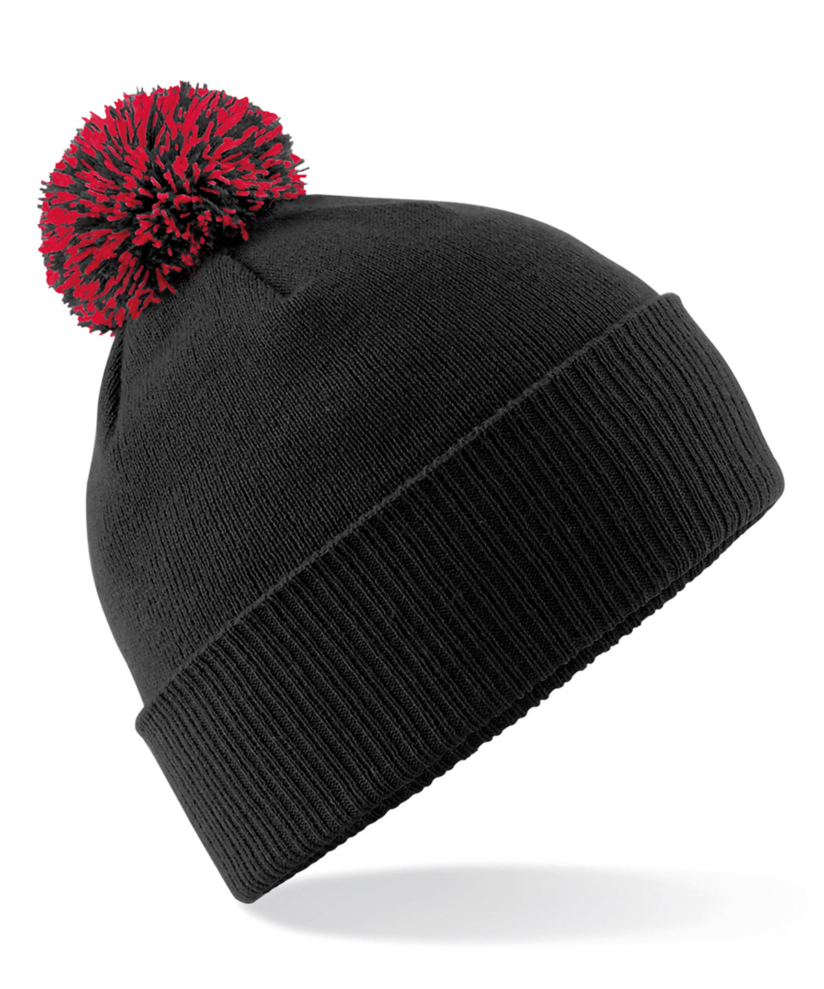 Snowstar® beanie - Black/Classic Red