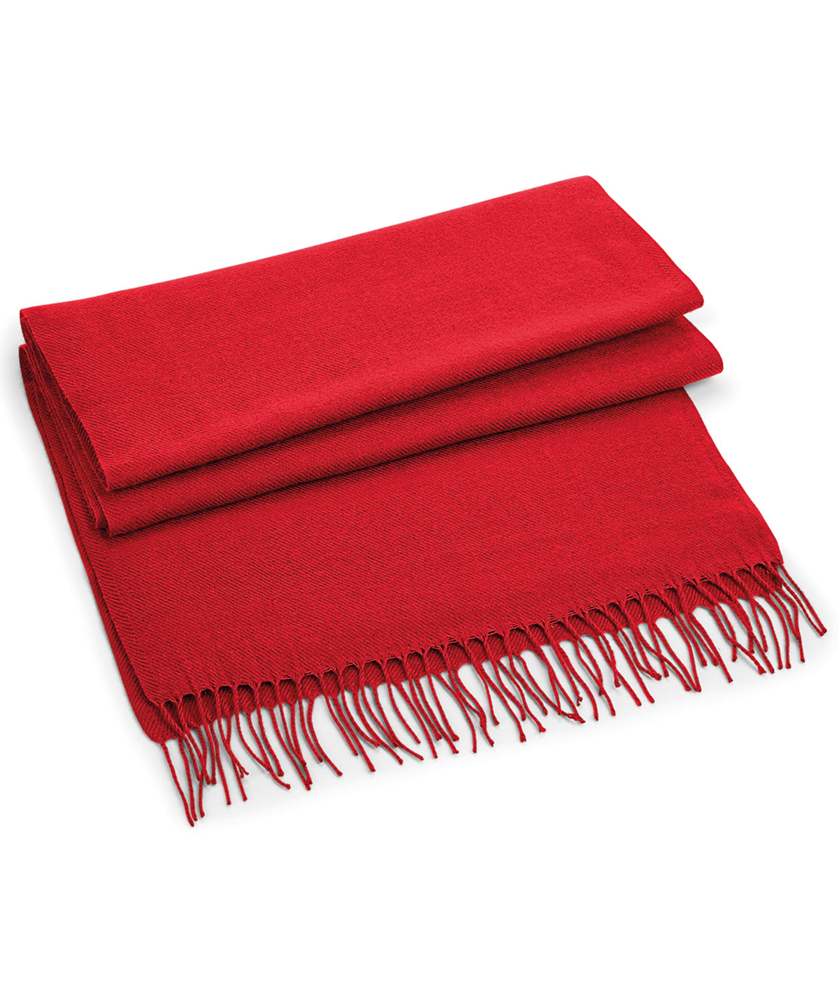 Classic woven scarf - Classic Red