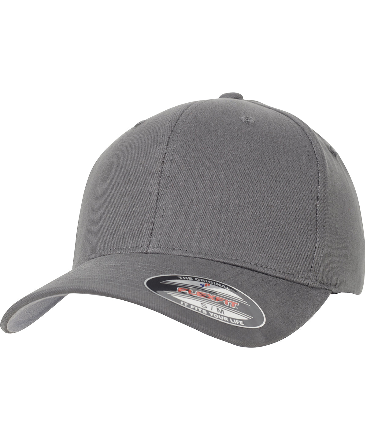 Flexfit brushed twill (6377) - Grey