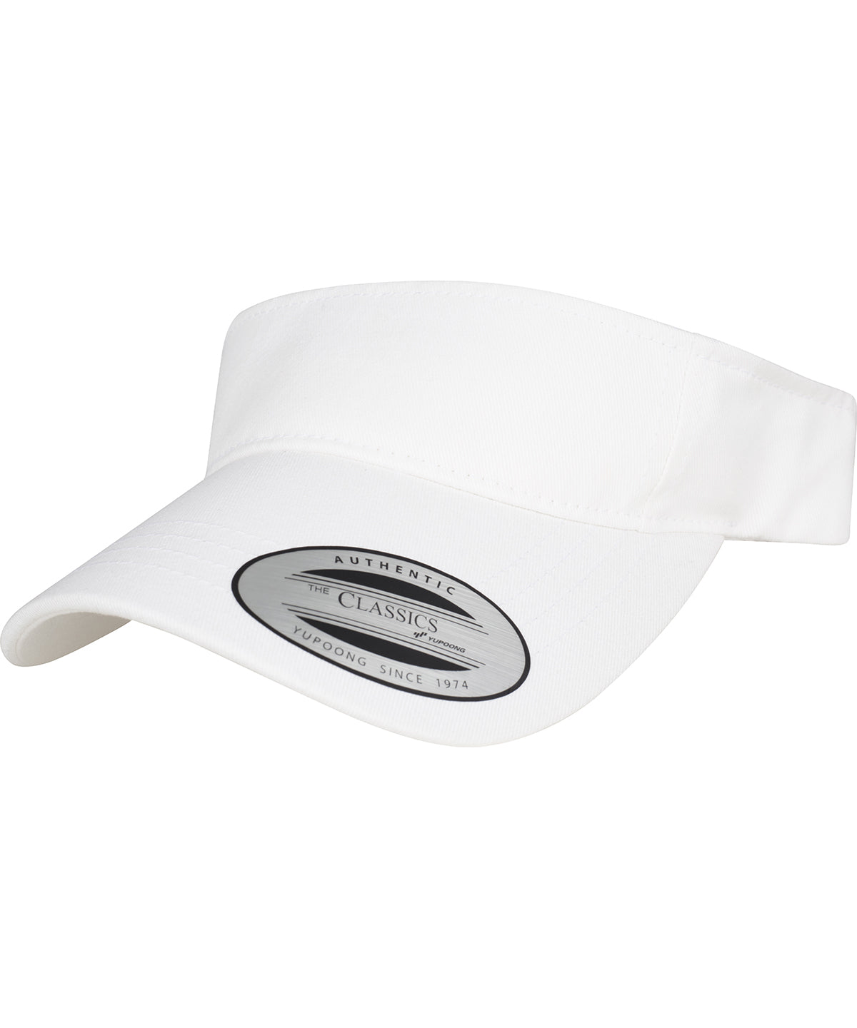 Curved visor cap (8888) - White