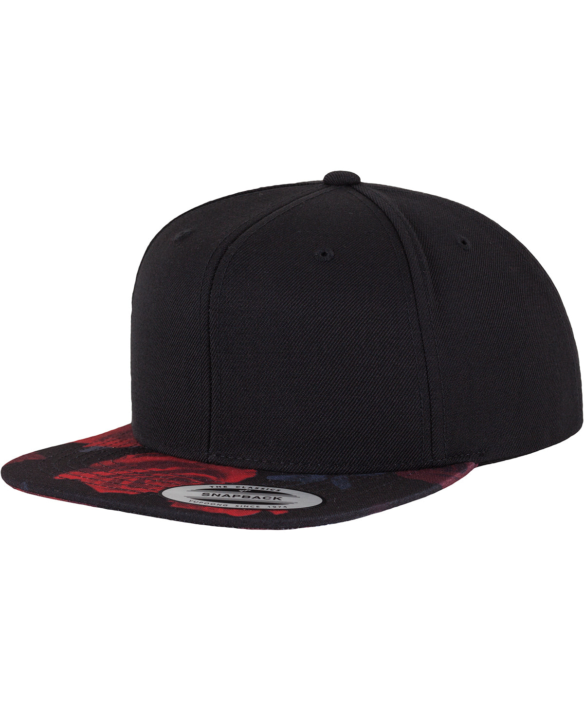Roses snapback (6089R) - Black/Red