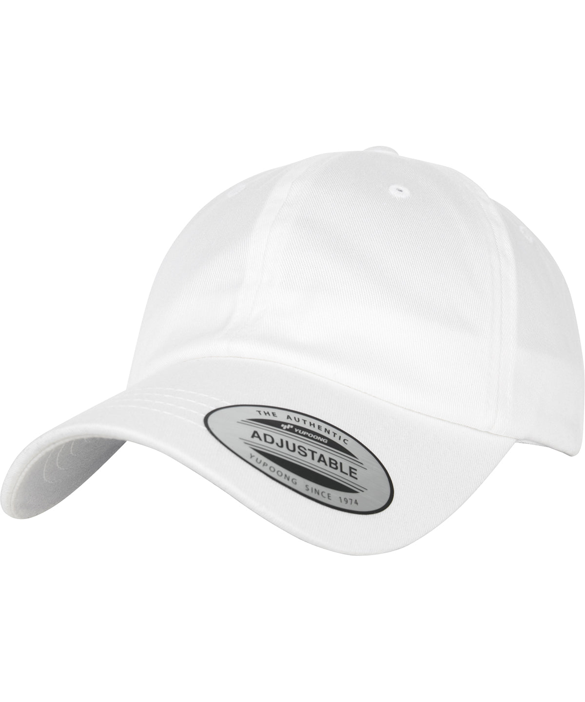 Low-profile organic cotton cap (6245OC) - White