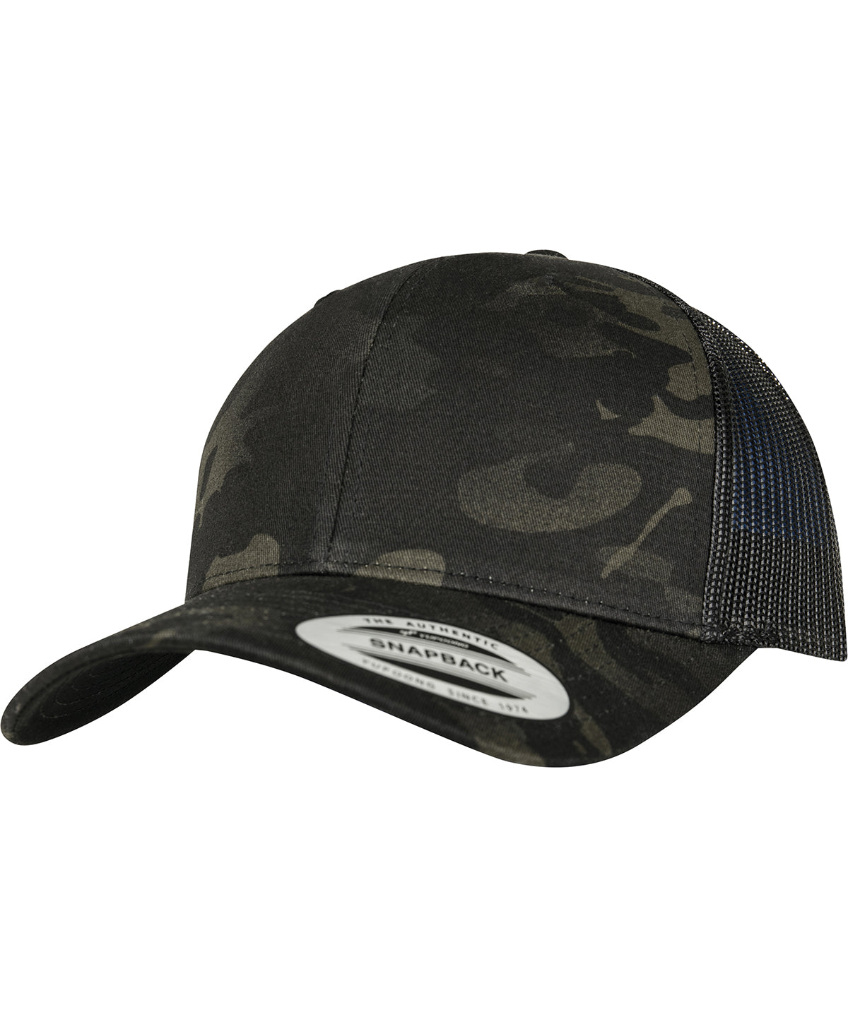 Retro trucker Multicam® (6606MC) - Black Multicam