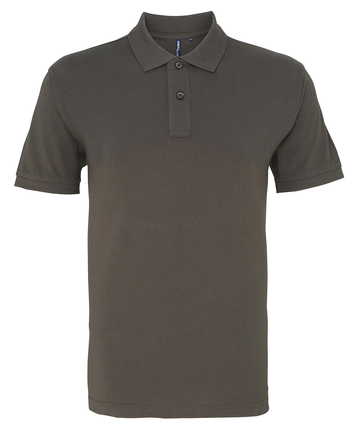 Men's organic polo - Slate