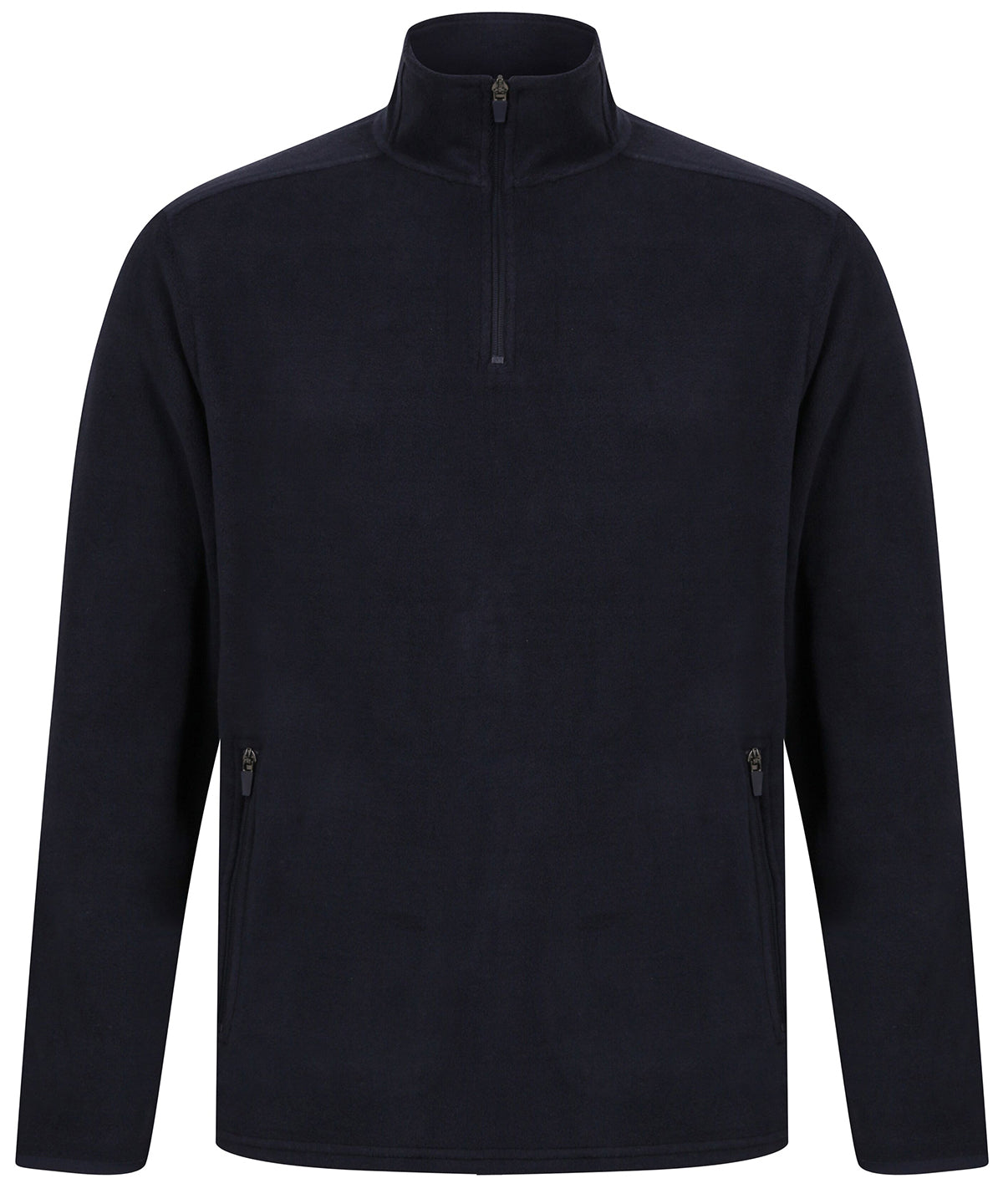 ¼ zip microfleece jacket - Navy