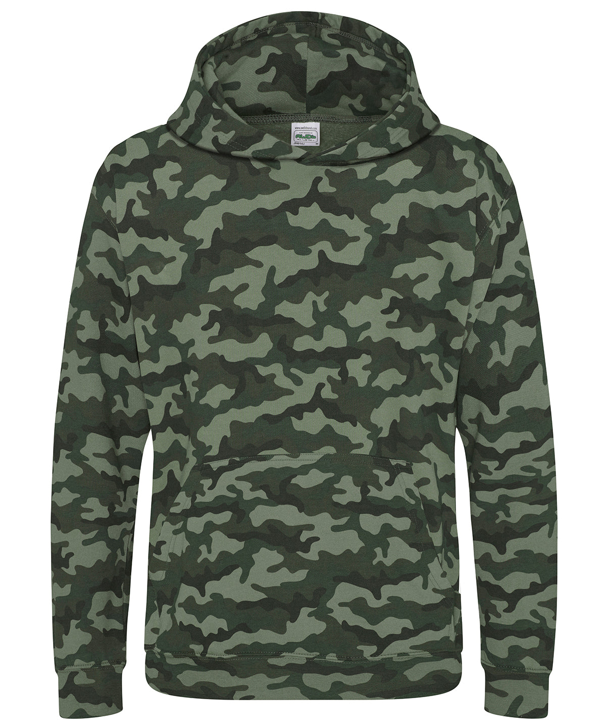 Kids camo hoodie - Green Camo