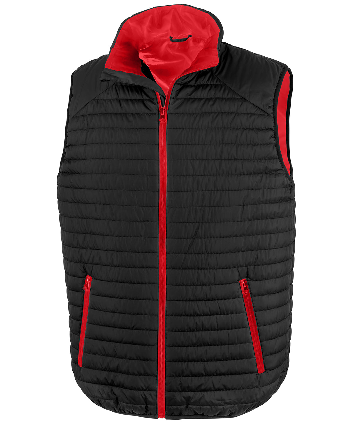 Thermoquilt gilet - Black/Red