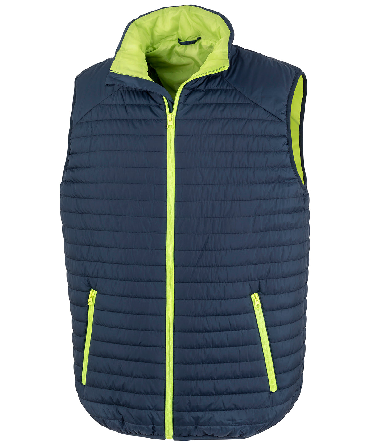 Thermoquilt gilet - Navy/Lime