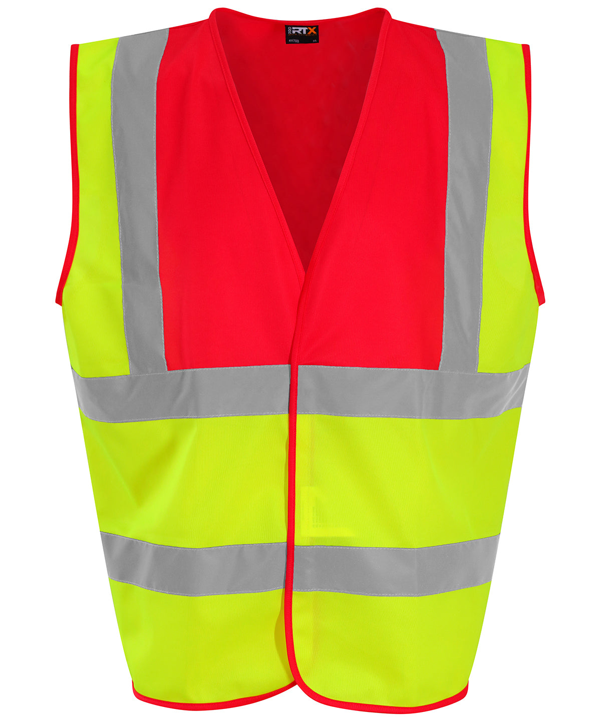 Waistcoat - HV Yellow/Red