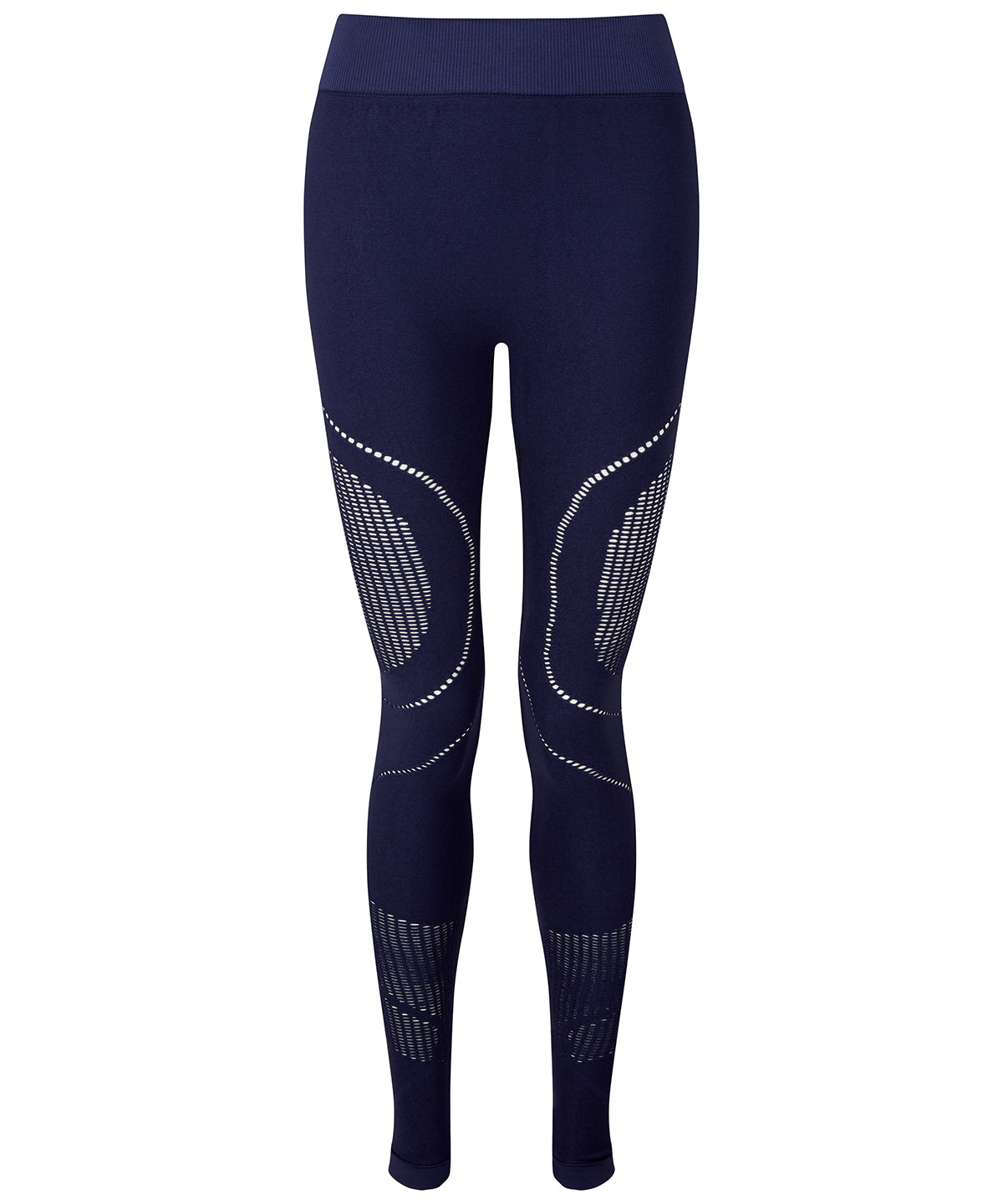 Women's TriDri® seamless '3D fit' multi-sport reveal leggings - Navy