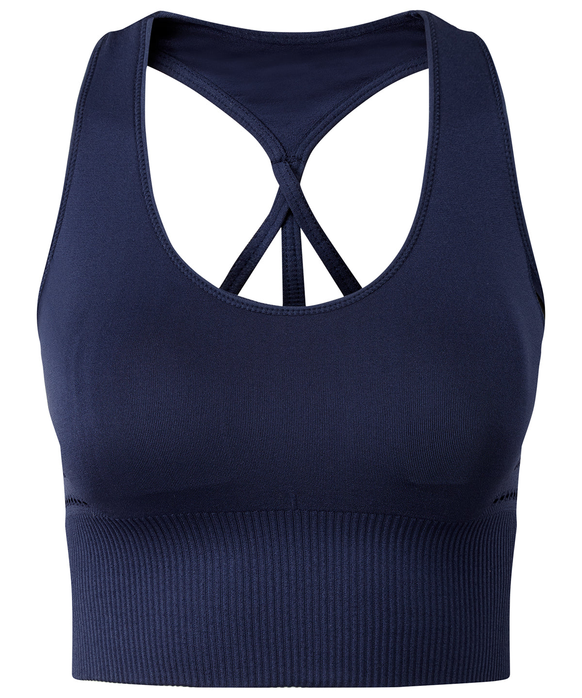 TriDri® seamless '3D fit' multi-sport reveal sports bra - Navy