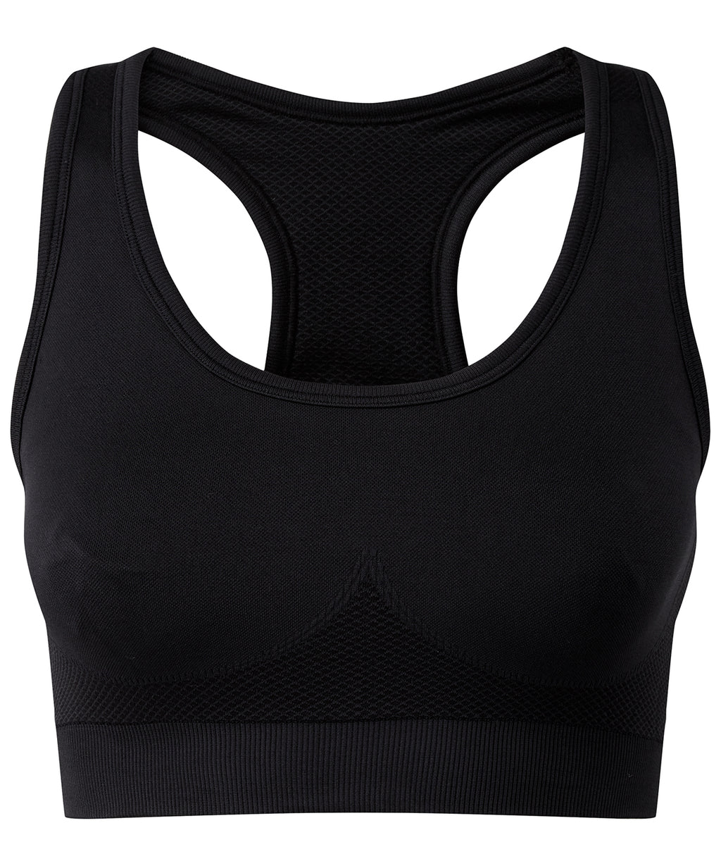 Tridri® seamless 3D fit" multi-sport sculpt solid colour bra"