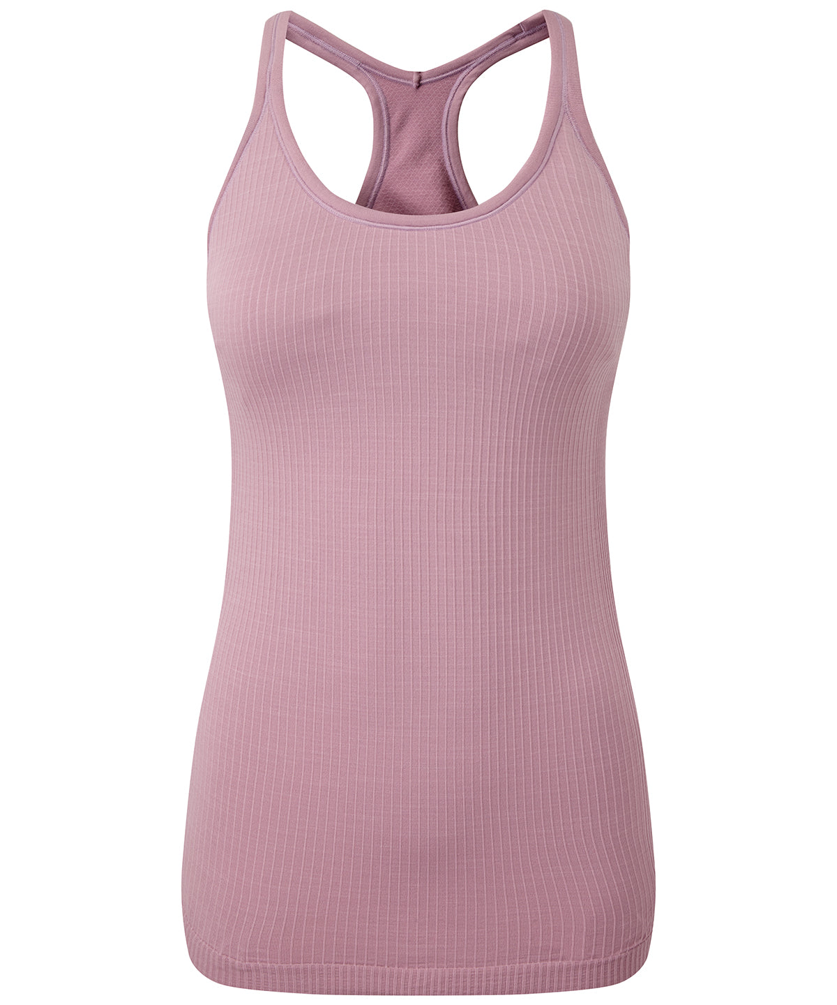 Women's TriDri® seamless 3D fit" multi-sport sculpt vest with secret support" - Mauve