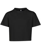 Girls cropped Jersey tee