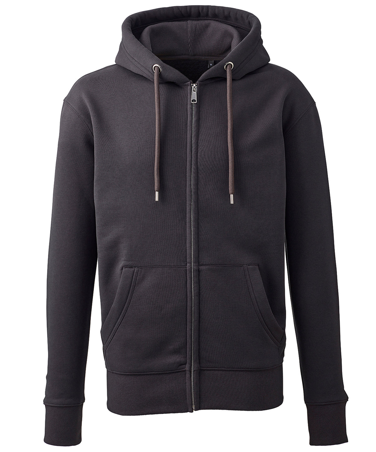 Men's Anthem full-zip hoodie - Charcoal