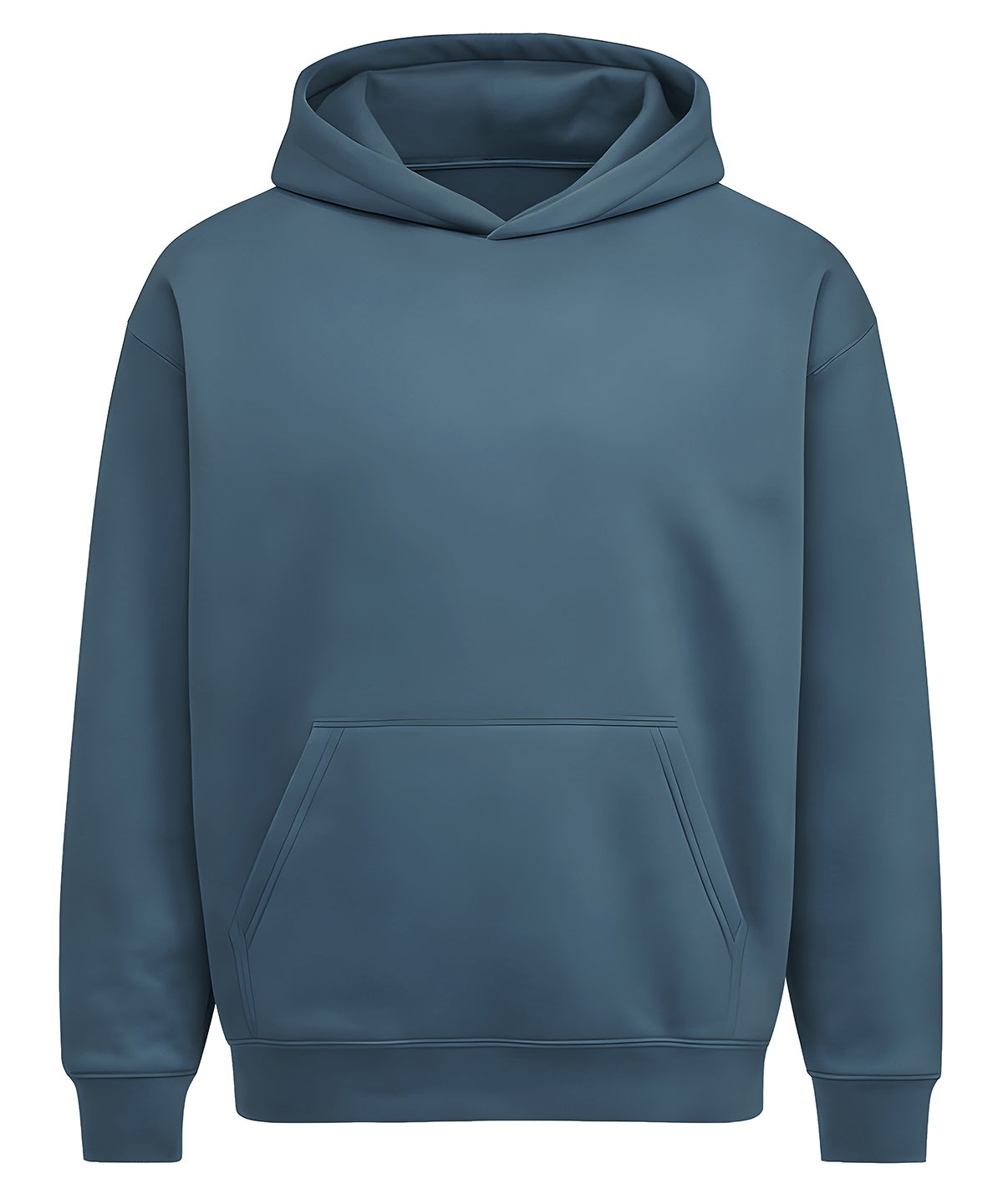Anthem heavy bass hoodie - Indigo Blue