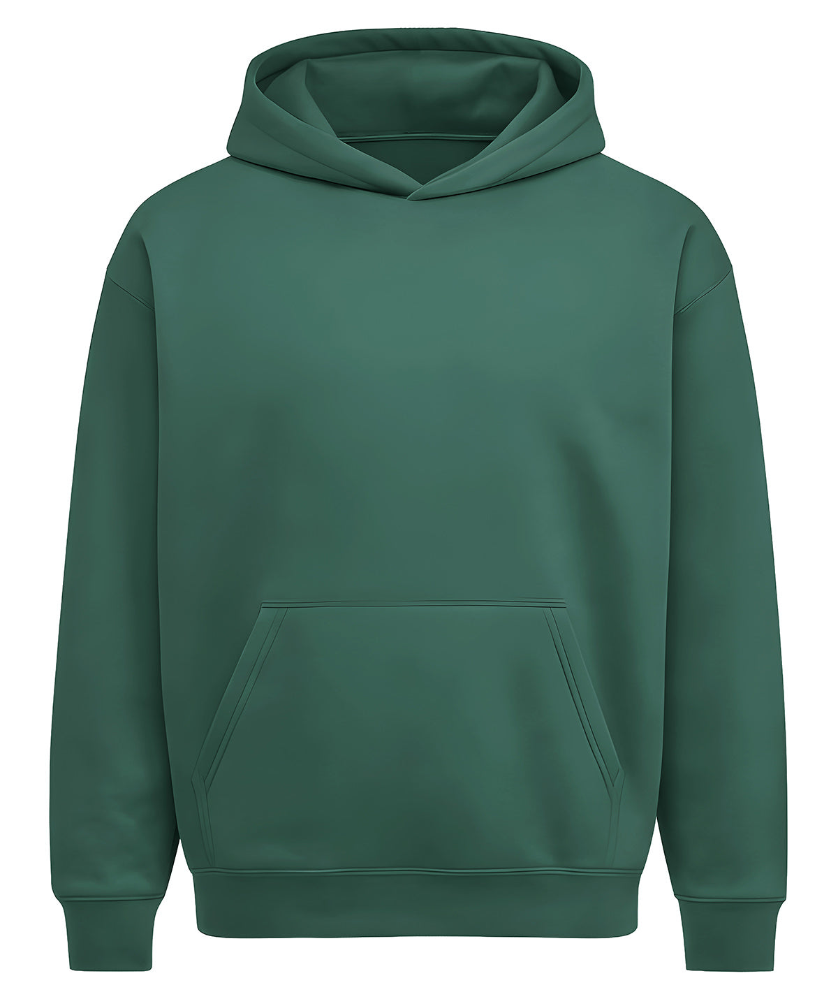 Anthem heavy bass hoodie - Pine Green