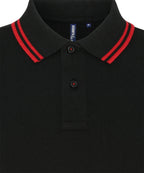 Women's classic fit tipped polo