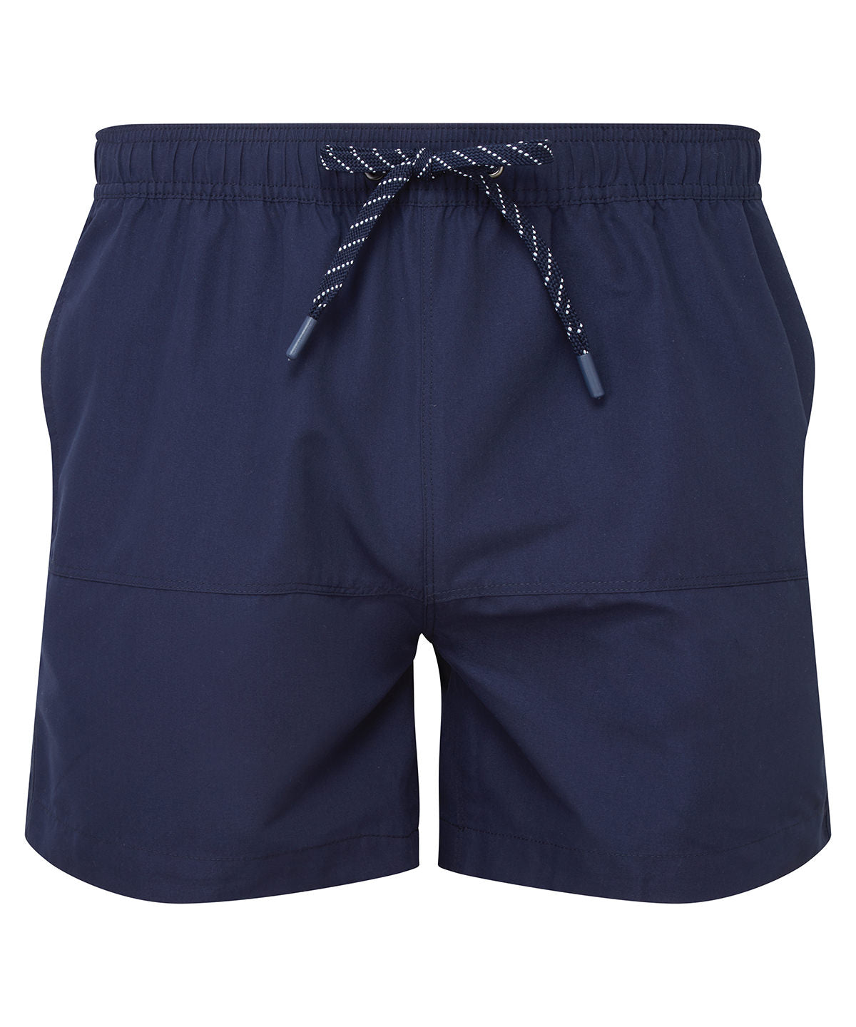 Block colour swim shorts  - Navy