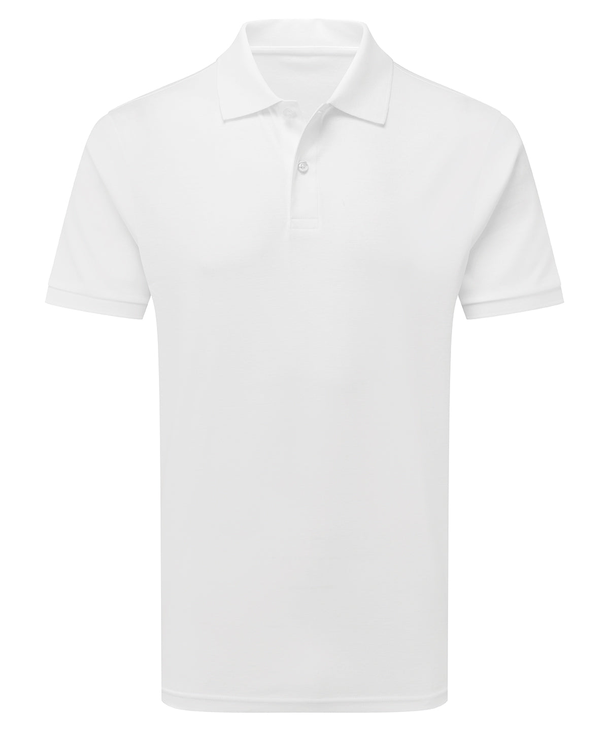 Premium mercerised polo - White