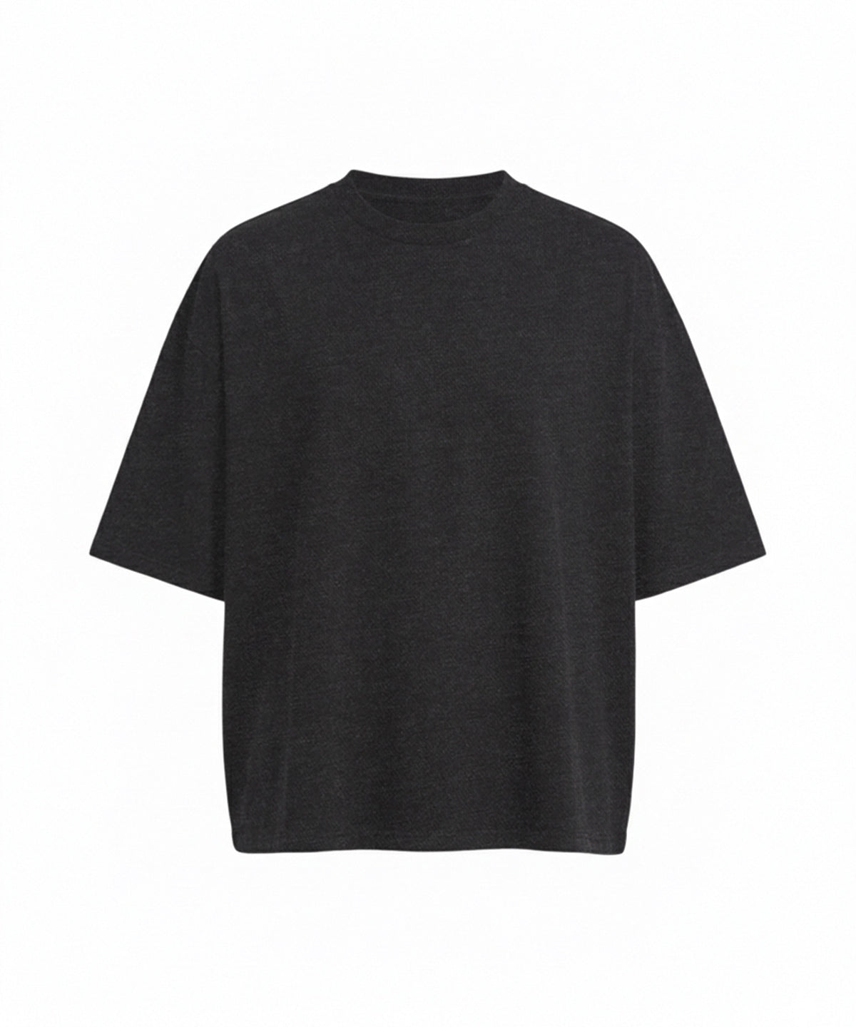 AWDis 240 boxy cropped T - Washed Black