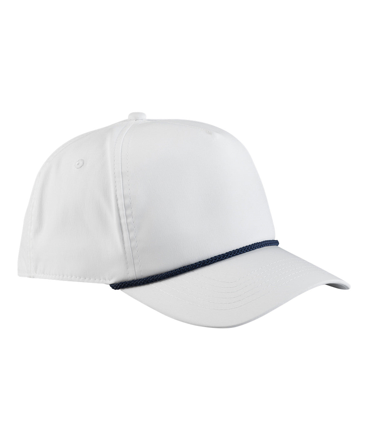 Rope detail golf cap - White/Navy