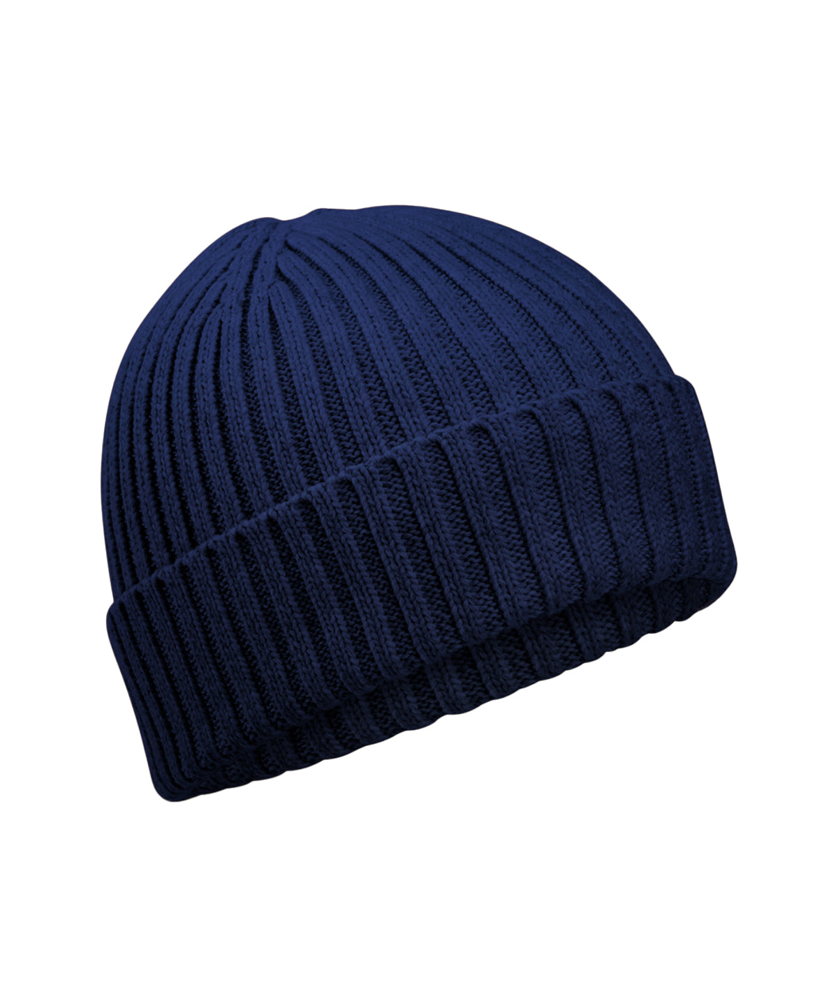 Organic cotton kids beanie - Oxford Navy
