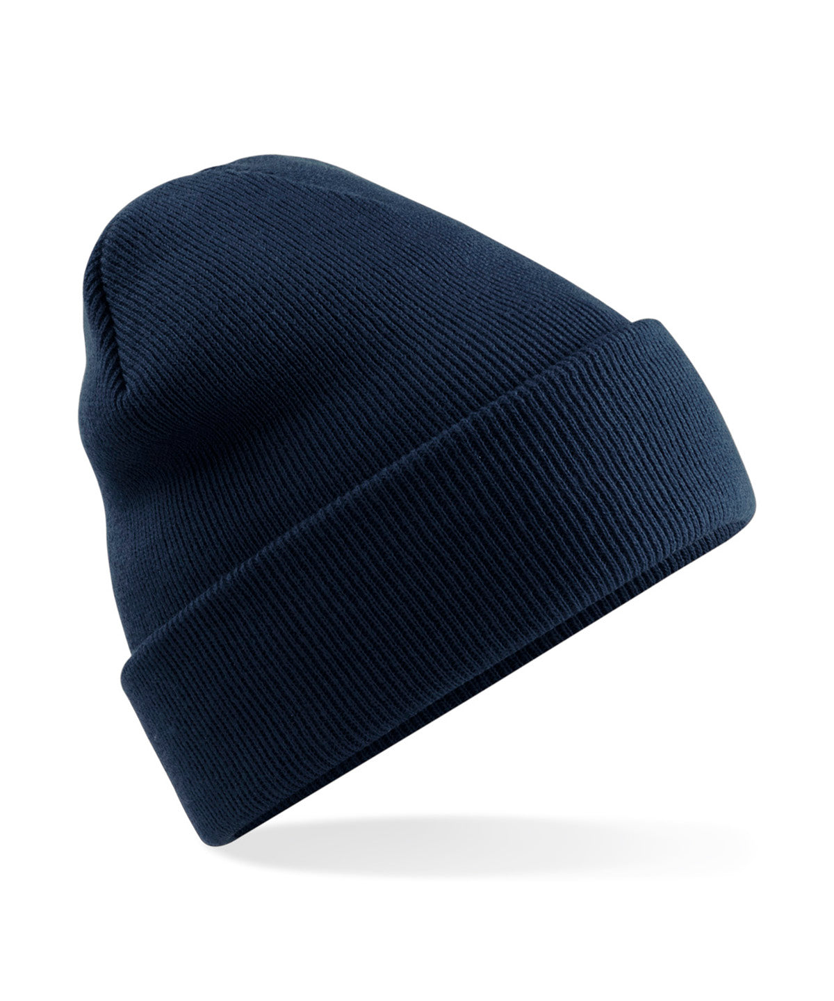 Polylana® original cuffed beanie  - French Navy